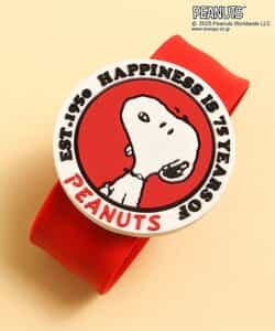 『PEANUTS 75周年デザイン』【着脱かんたん】クルっと虫よけバンド