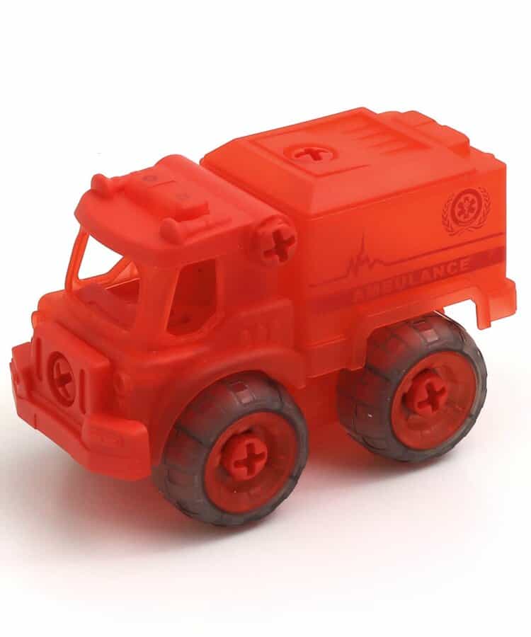 ★SALE★DIY TOY CARS  CLEAR 4点セット_359192