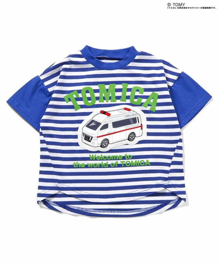 TOMICA４車種プリントTシャツ