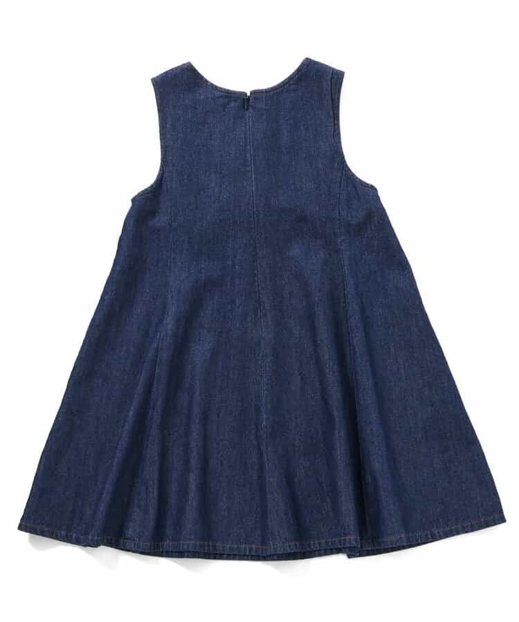 ★SALE★リボンモチーフココデニムジャンスカ_706526