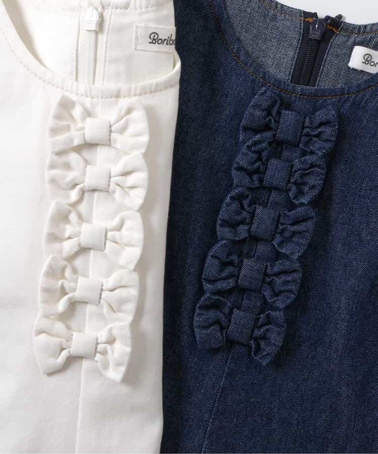 ★SALE★リボンモチーフココデニムジャンスカ_706531