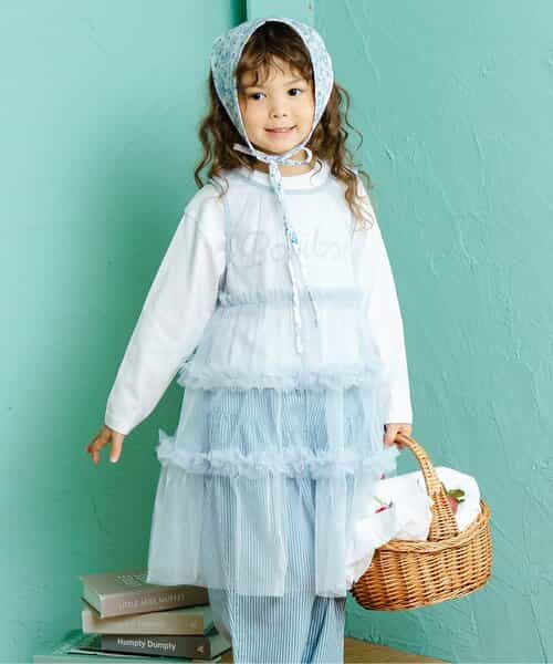 ★SALE★ティアードチュールミミドレス