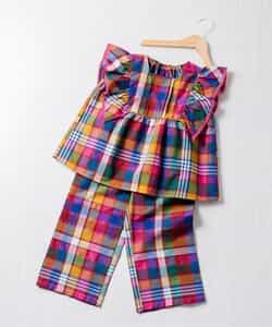 ★SALE★リットチェックセットアップ  10分丈