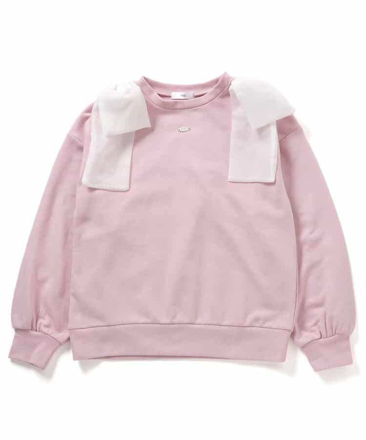 ★SALE★肩りぼんトレーナー_716000