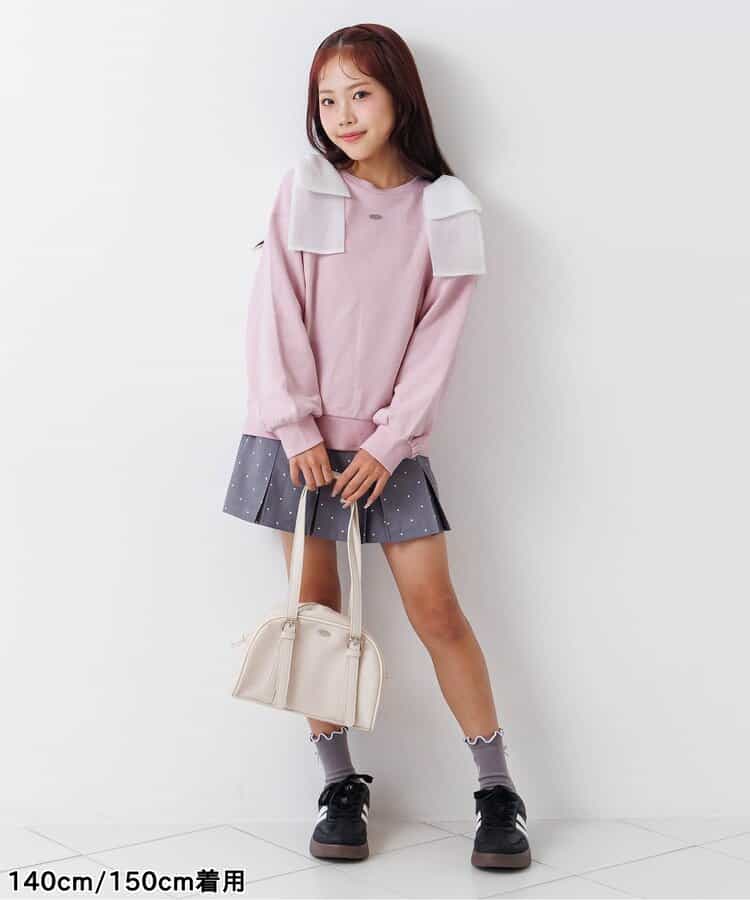 ★SALE★肩りぼんトレーナー_716002