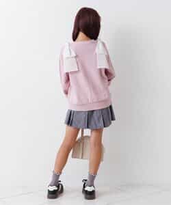 ★SALE★肩りぼんトレーナー_716003