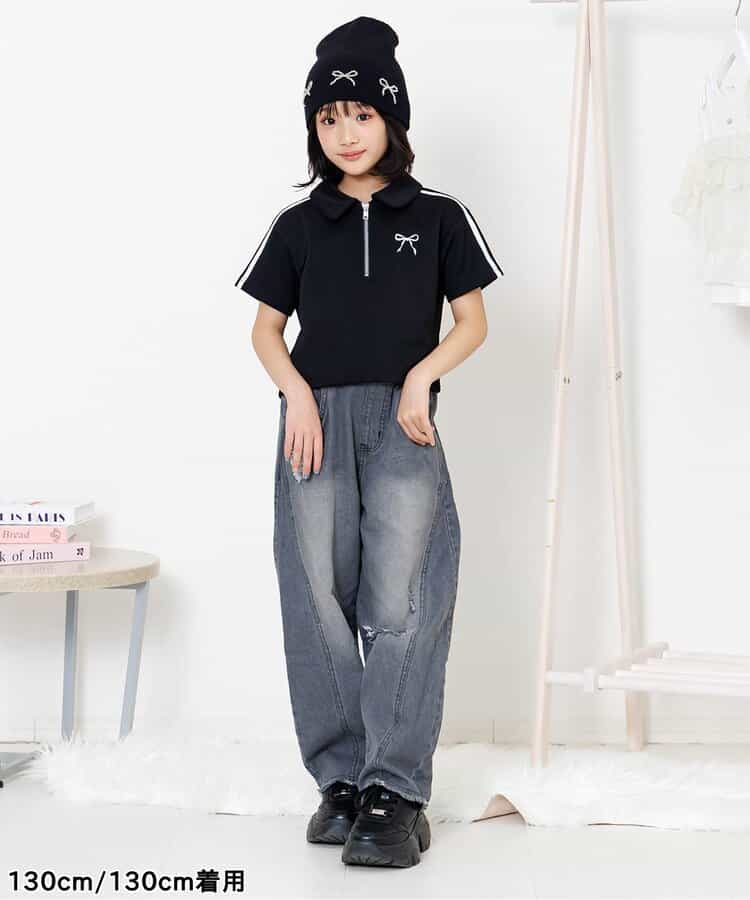★SALE★デニムカーブパンツ_712863