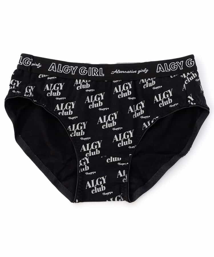 ALGY CLUB総柄ロゴショーツ