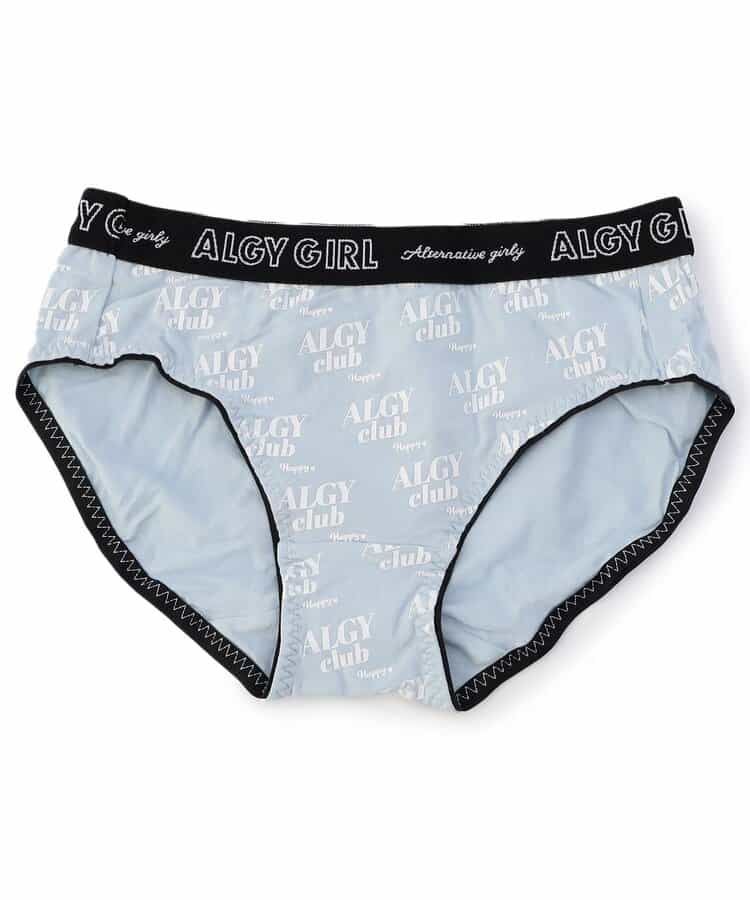 ALGY CLUB総柄ロゴショーツ