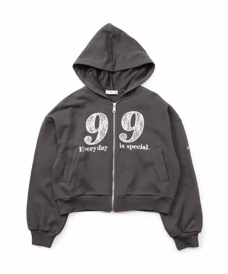 ★SALE★レースナンバリングパーカー