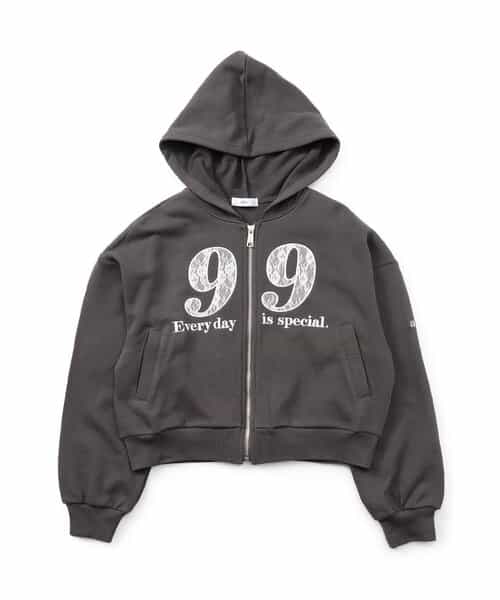 ★SALE★レースナンバリングパーカー