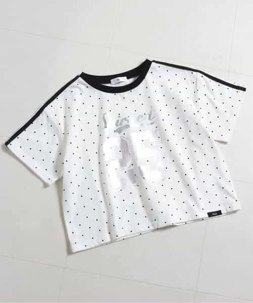 袖ラインナンバリングTシャツ