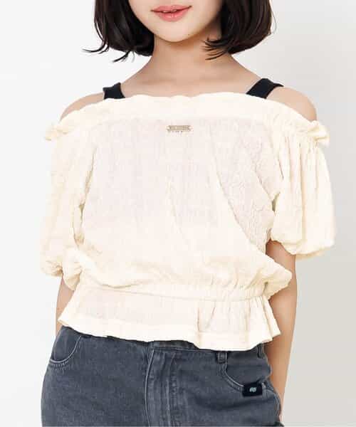 ★SALE★シャーリングブラウス