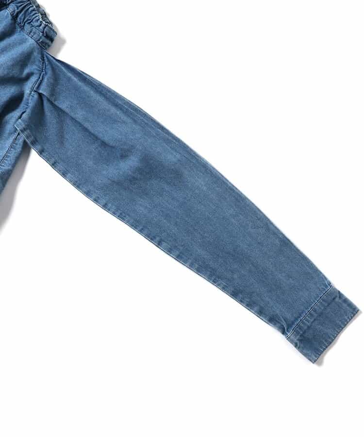 ★SALE★シャツ巻き風デニムキュロット_756544