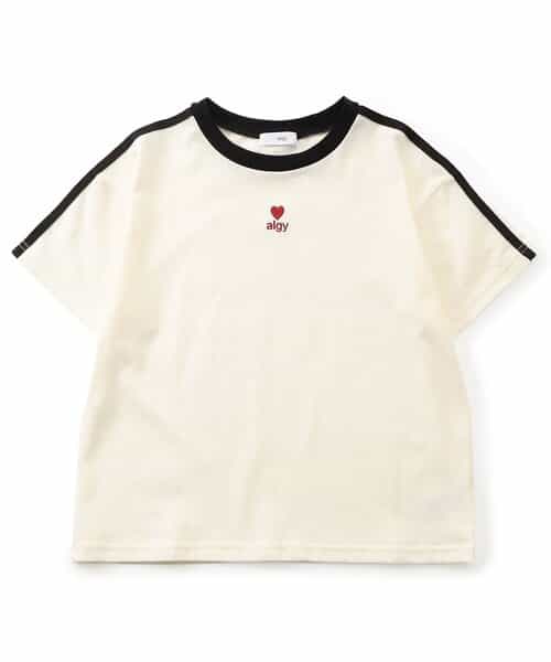 【7月下旬再入荷予定】algyロゴリンガーTシャツ