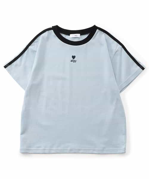 【7月下旬再入荷予定】algyロゴリンガーTシャツ