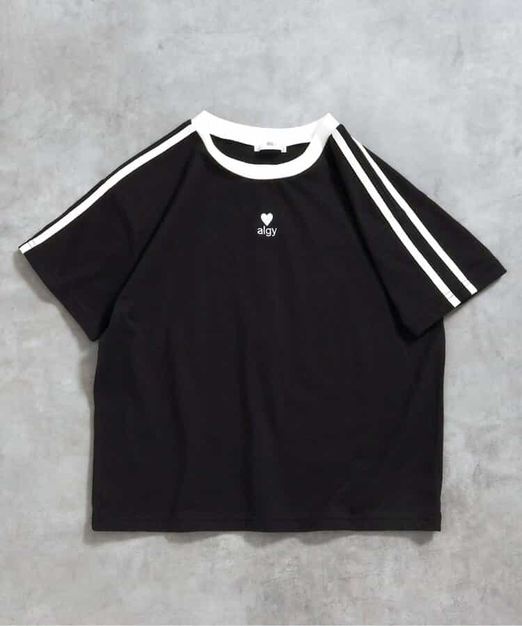 【人気No.1アイテム/再入荷】algyロゴリンガーTシャツ_906439