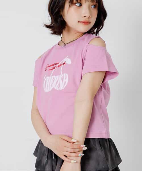 チェリーロゴカラバリTシャツ