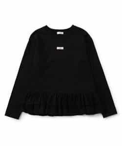 【puchily プチプラライン】裾フリルロンT_947865