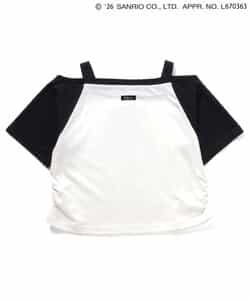 【ハローキティ】ギャルオフショル風Tシャツ_908783