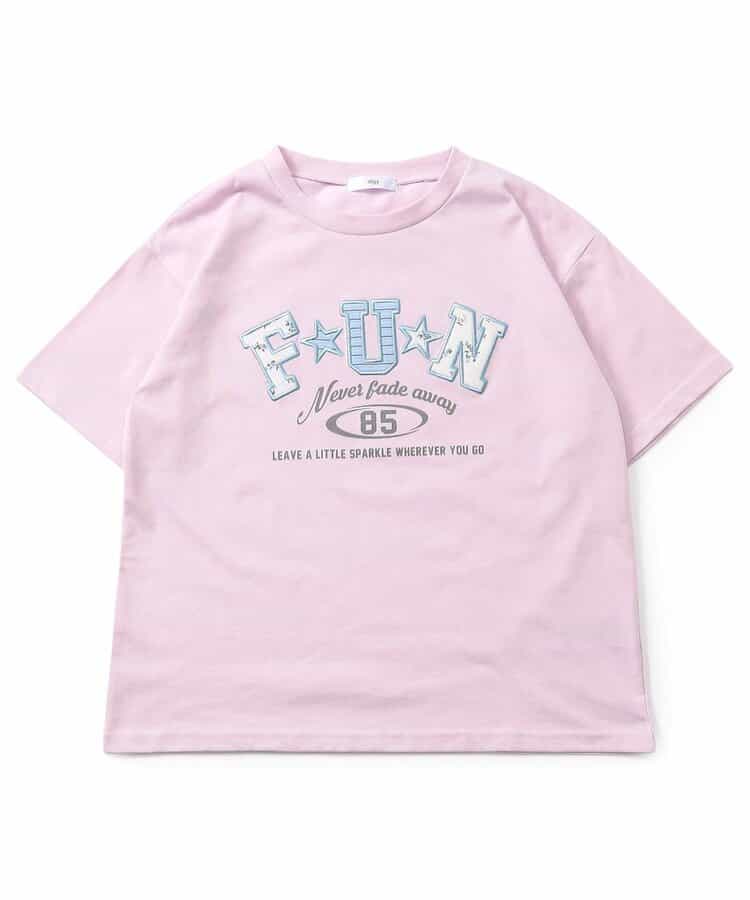 柄ロゴアップリケT_906481