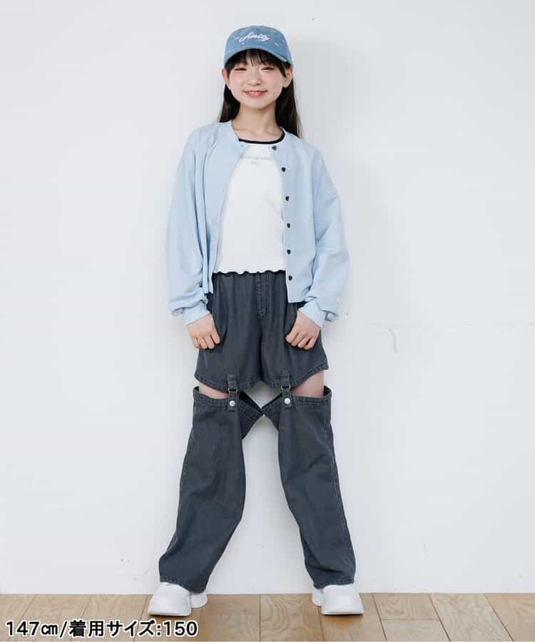 パッド付きシルバーシシュウキャミ_910983