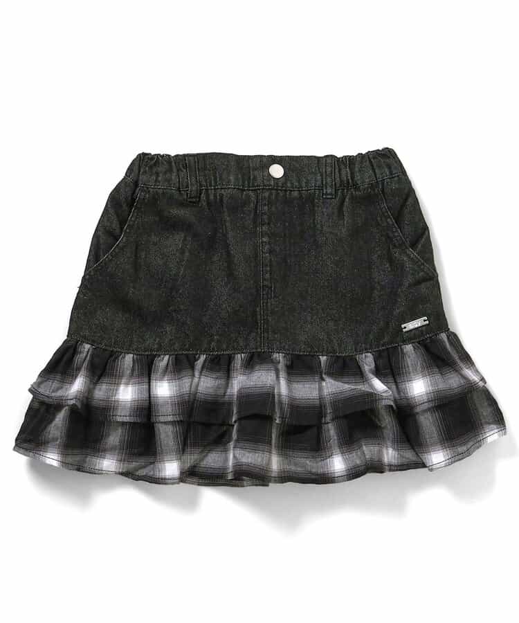 チェックフリルスカパン_933336
