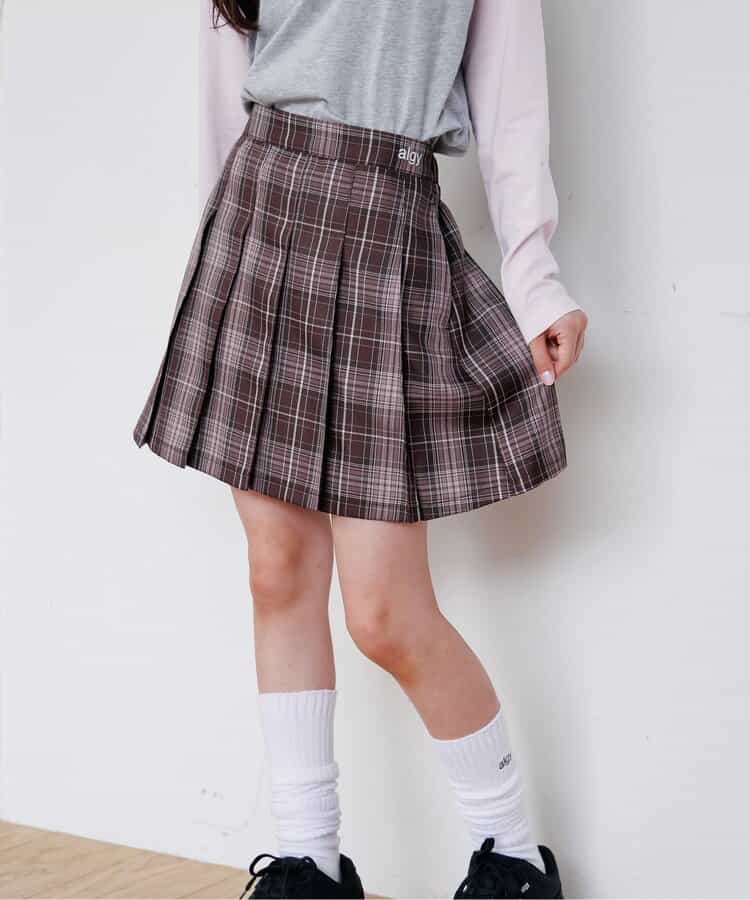 【puchily プチプラライン】プリーツスカパン_943535