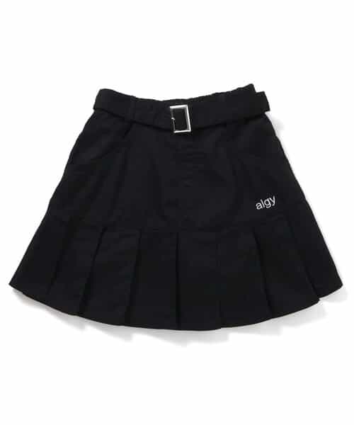 フロントベルトプリーツスカパン