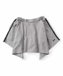 ★送料無料★イレギュラーヘムサイドラインカットスカパン_945694