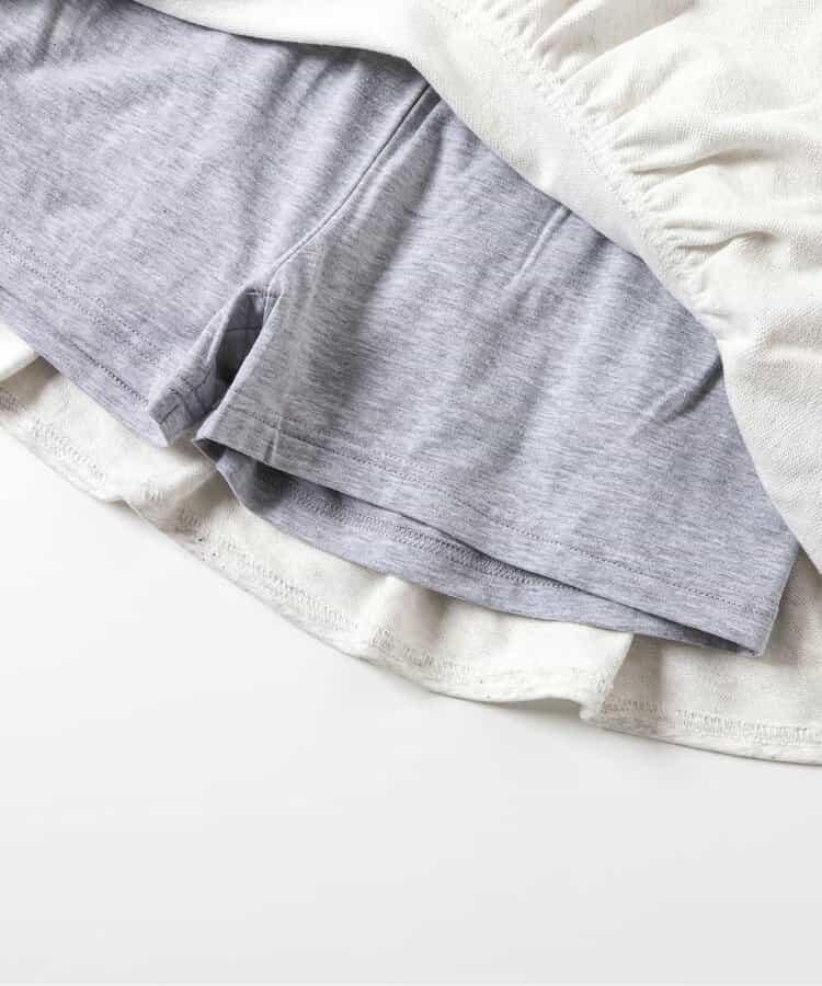 ラメミニ裏毛Tシャツ＆スカパンセット_913360