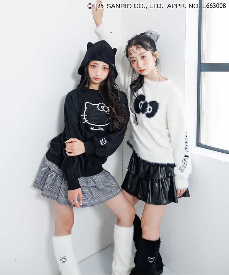 ★SALE★【ハローキティ】シャギーニット_644057