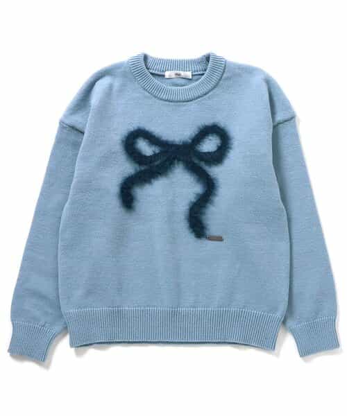 ★SALE★シャギーりぼんニット