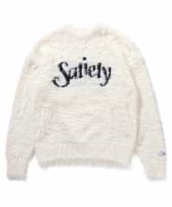 ★SALE★ロゴジャガードシャギーニット