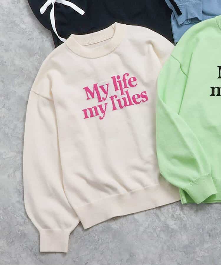 ★SALE★ロゴスムースニット