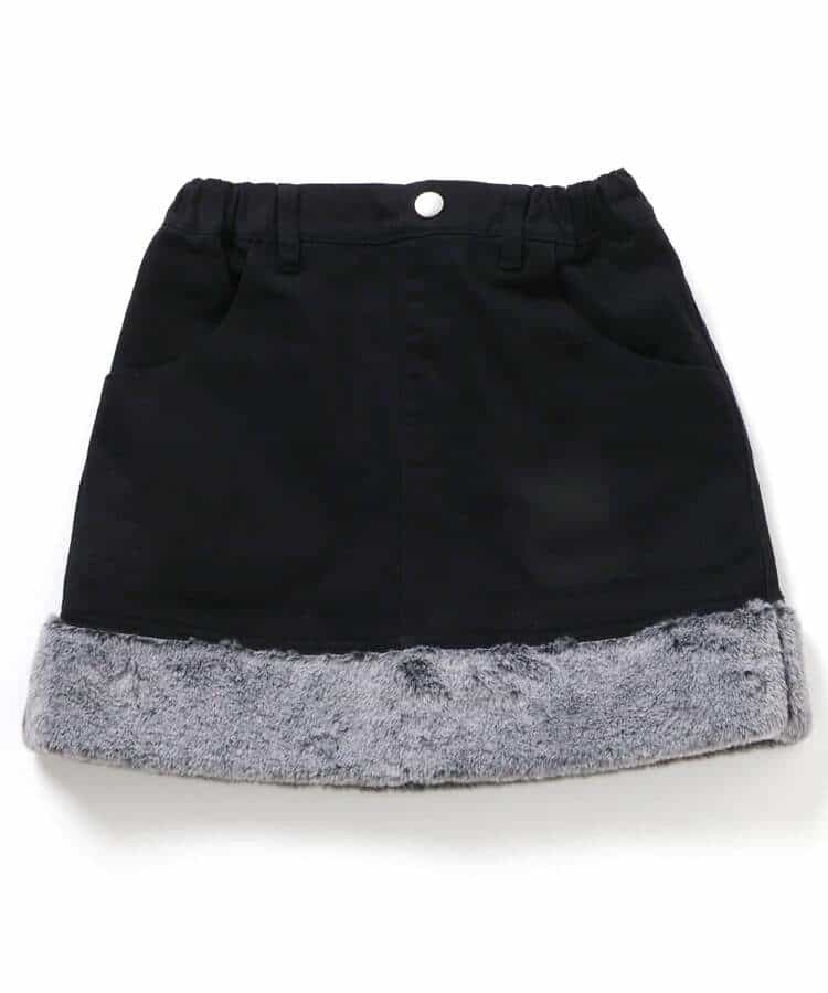 ファー付きスカパン_986464