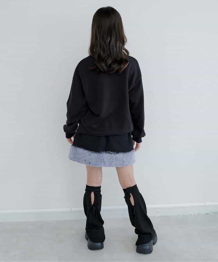 ファー付きスカパン_986466