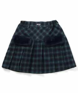 ★SALE★エコファーフラッププリーツスカート_646487