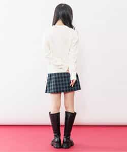 ★SALE★エコファーフラッププリーツスカート_646489