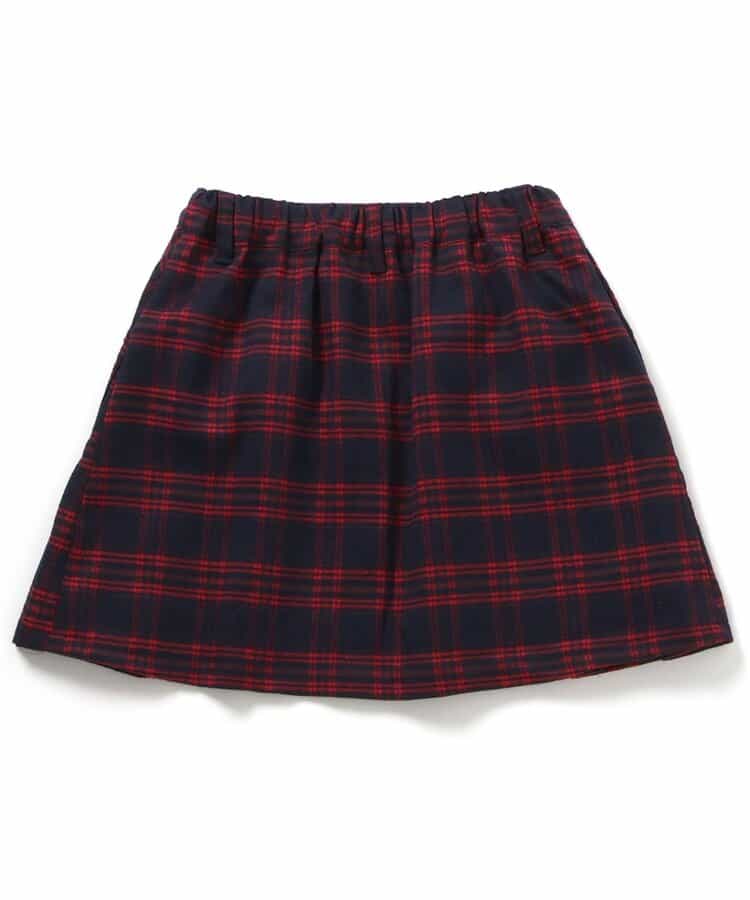 ★SALE★エコファーフラッププリーツスカート_646496