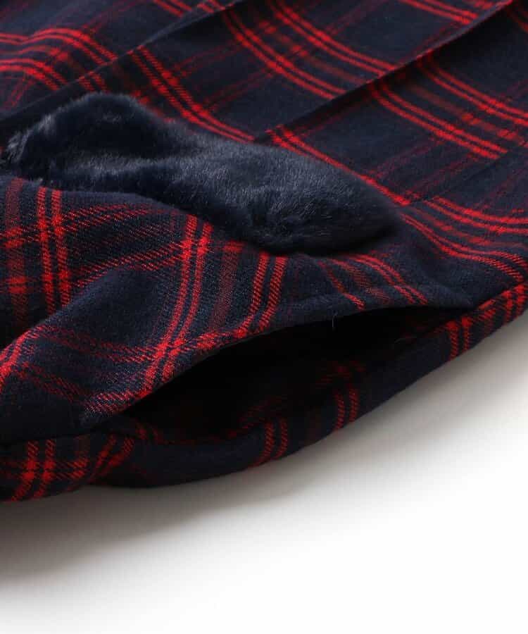 ★SALE★エコファーフラッププリーツスカート_646499