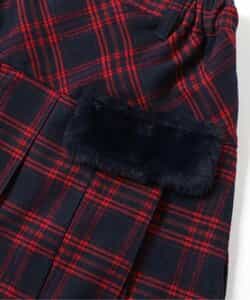 ★SALE★エコファーフラッププリーツスカート_646500