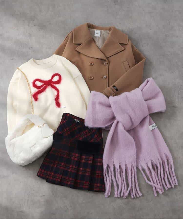 ★SALE★エコファーフラッププリーツスカート_646509