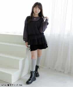 コーデュロイプリーツキュロット_985751