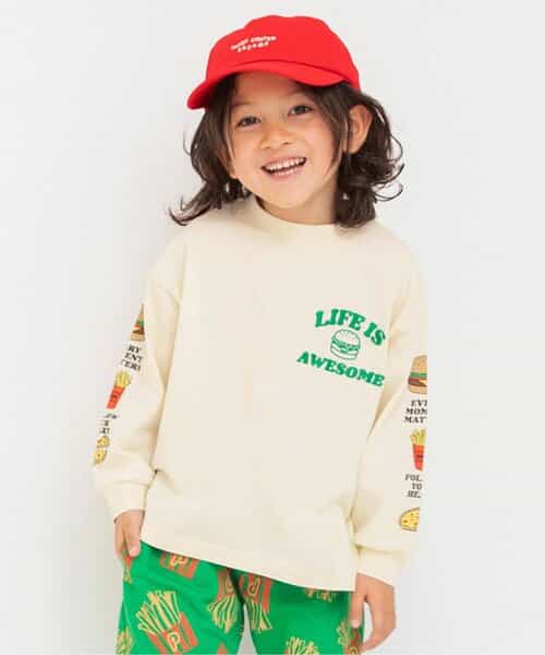 ★SALE★袖モチーフロンT