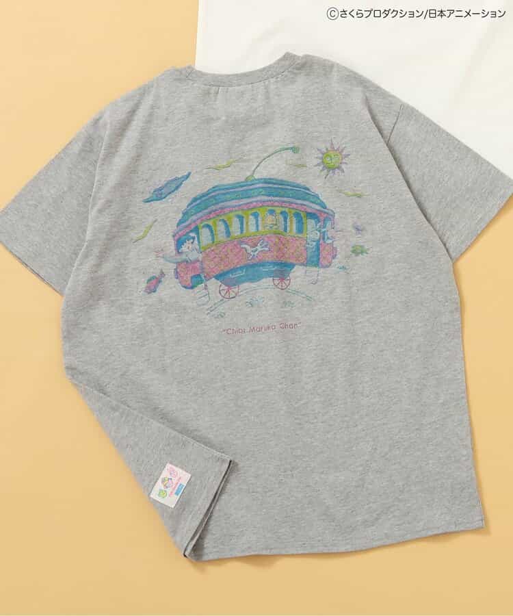 ★SALE★【リンク】ちびまる子ちゃんコラボ グラフィックTシャツ(大人サイズ)