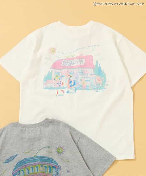 ★SALE★【リンク】ちびまる子ちゃんコラボ グラフィックTシャツ(大人サイズ)