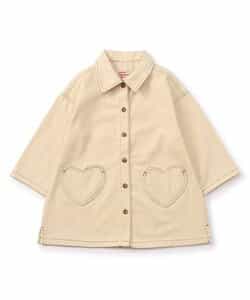 ★SALE★ハートポケットシャツワンピース_714297