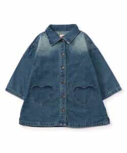 ★SALE★ハートポケットシャツワンピース_714304