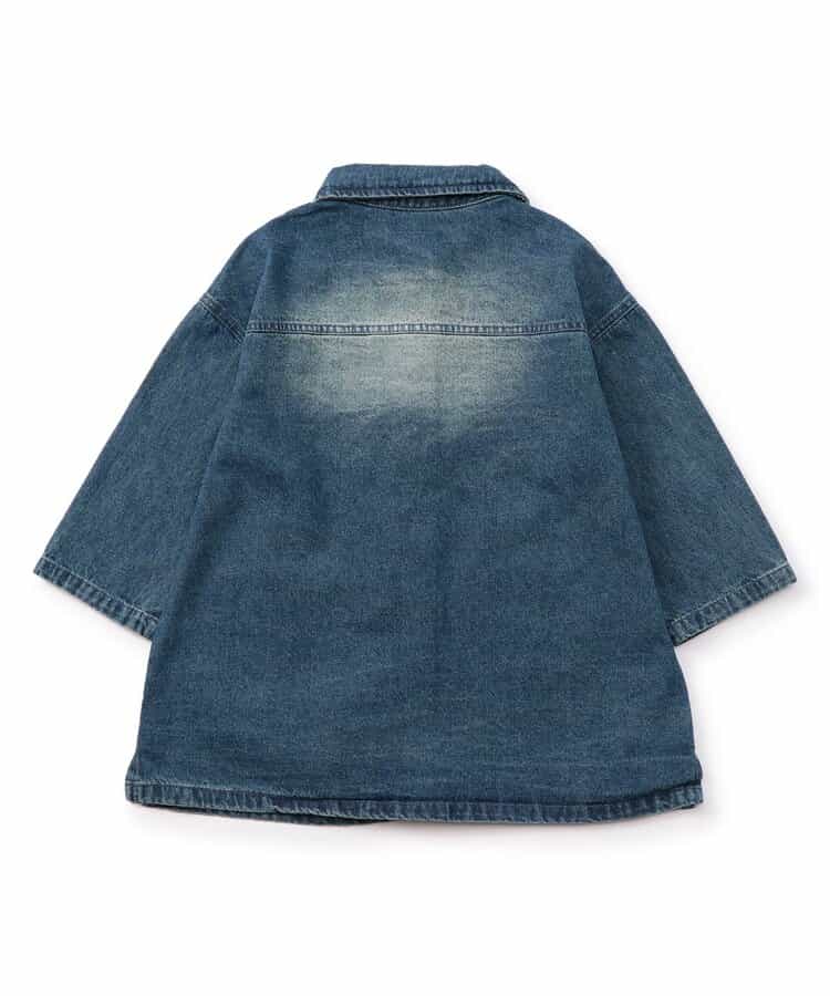★SALE★ハートポケットシャツワンピース_714305